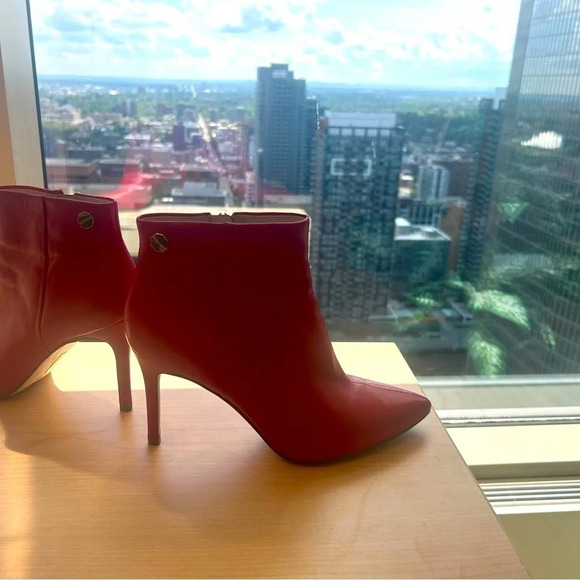 Louise et Cie unreal bright red leather boots… 10/10 size 7m OG tag still in - Picture 7 of 11